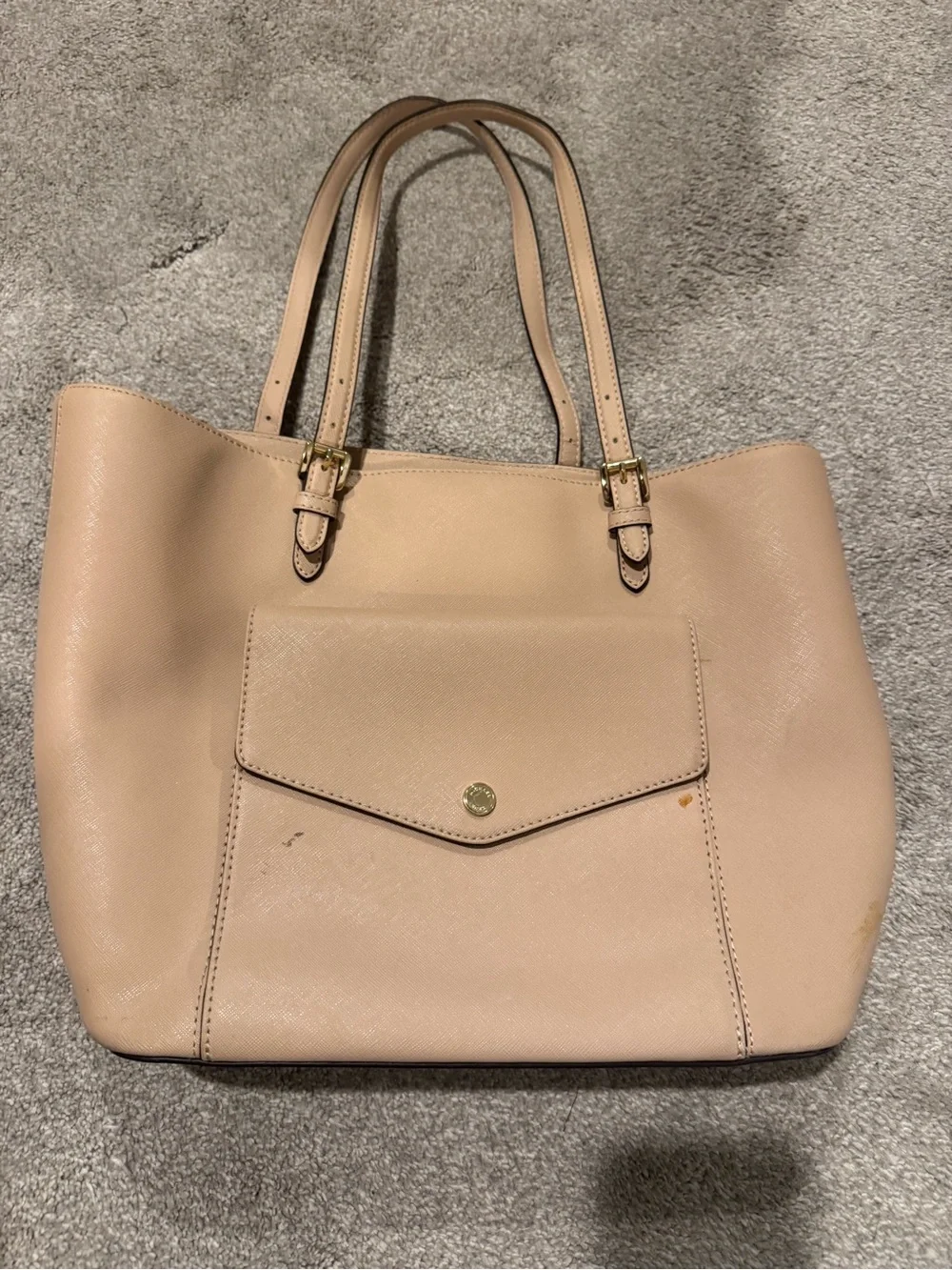 Michael Kors saffiano leather tote